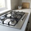 90cm Built-In 5 Burner Gas Hob with Wok Burner - Stainless Steel - 5d9dde33509ea87d8f2f7b5eb31ba66a914344c42c3373ee5fc4e4cfa78330b2