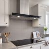 90cm Chimney Cooker Hood A++ Energy Rated - Stainless Steel - Scale and room context