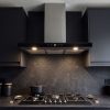 90cm Chimney Cooker Hood A++ Energy Rated - Stainless Steel - Verified design detail