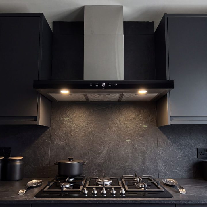 90cm Chimney Cooker Hood A++ Energy Rated - Stainless Steel - Verified design detail