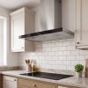 90cm Chimney Cooker Hood A++ Energy Rated - Stainless Steel - Product hero
