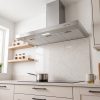 90cm Cooker Hood A Energy Rated - Stainless Steel - Everyday use and access