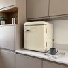 47L Retro Under Counter or Countertop Mini Fridge – Cream - Product hero variation 2