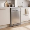 10 Place Settings Freestanding Slimline Dishwasher - Stainless Steel - Everyday use and access