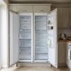177cm Integrated Tall Larder Fridge & Freezer Pack - White - Product hero variation 2