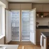 177cm Integrated Tall Larder Fridge & Freezer Pack - White - Scale and room context