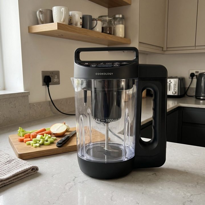 2-in-1 Soup Maker & Smoothie Blender 1.6L Family Sized - Scale and room context