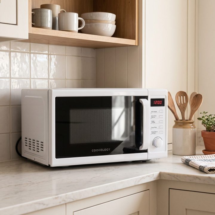 20L Freestanding Microwave 800W - White - Product hero