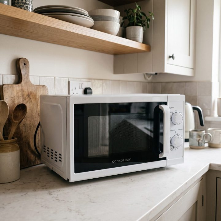 20L Freestanding Microwave 800W - White - Product hero