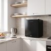 23L Mini Bar Fridge 38cm - Black - Everyday use and access