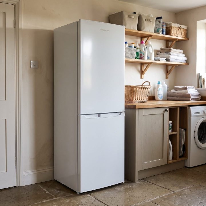 247L Freestanding Fridge Freezer 50/50 - White - Product hero
