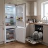 248L Integrated 70/30 Fridge Freezer & 12 Place Dishwasher Pack - White - Product hero variation 2
