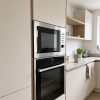 Cookology 25L Built-In Microwave with Grill 850W - Stainless Steel - Everyday use and access