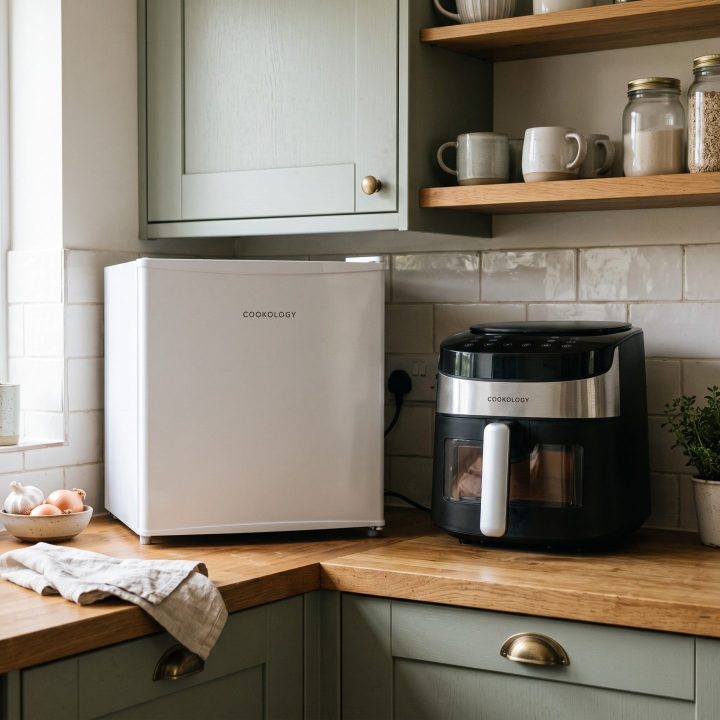 4.2L Digital Air Fryer & 45L Table Top Mini Fridge - Everyday use and access variation 2