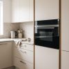 44L Built-In Compact Oven with Microwave 900W - Black - Everyday use and access