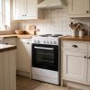 50cm Freestanding Single Electric Cooker A Energy Rated - White - Product hero