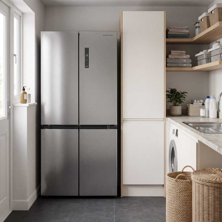 515L Freestanding Fridge Freezer 65/35 - Stainless Steel - Everyday use and access