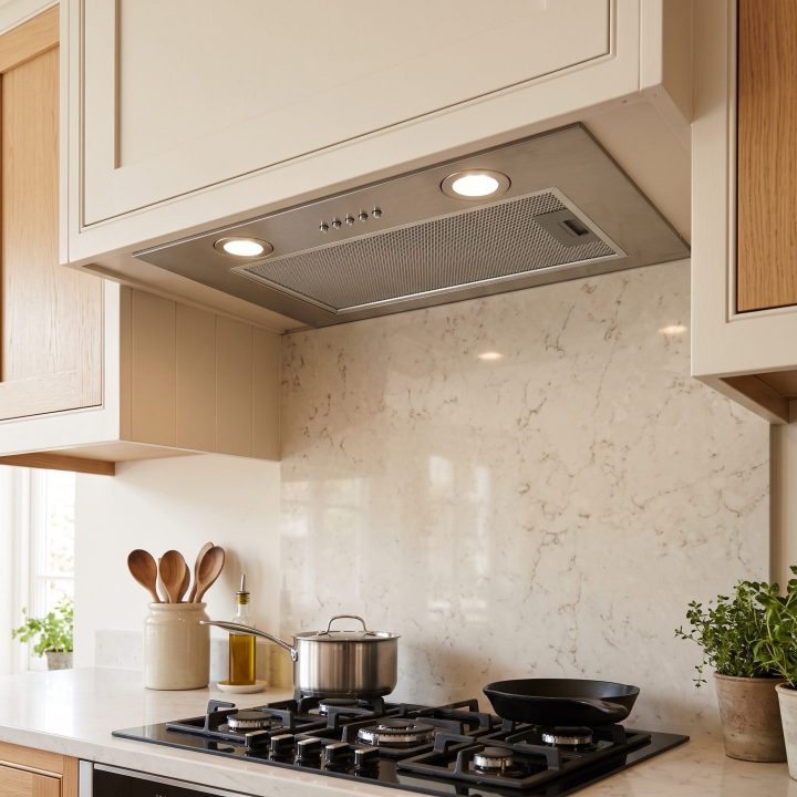 52cm Built-Under Canopy Cooker Hood A+ Energy Rated - Stainless Steel - Product hero