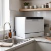 6 Place Settings Table Top Dishwasher - White - Everyday use and access