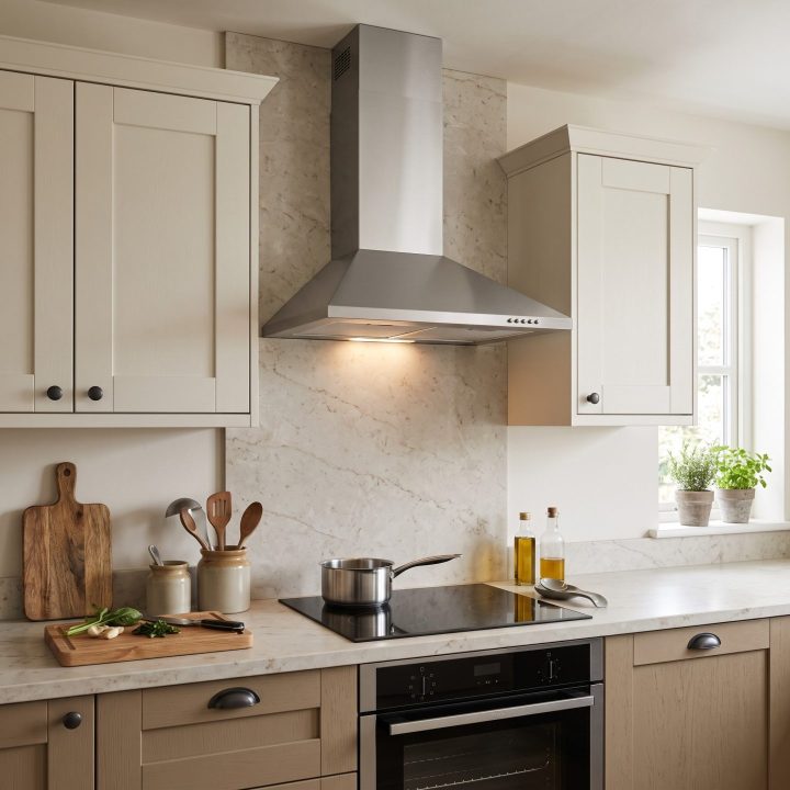 60cm Chimney Cooker Hood B Energy Rated - Stainless Steel - Product hero