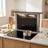 60cm Downdraft Cooker Hood Built-In - Black - Everyday use and access