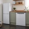 60cm Freestanding Dishwasher & 142L 50/50 Fridge Freezer - White - Everyday use and access variation 2