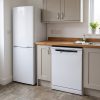 60cm Freestanding Dishwasher & 142L 50/50 Fridge Freezer - White - Product hero variation 2