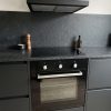 60cm Touch Control Ceramic Hob & Electric Fan Oven Pack - Black - Verified design detail