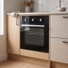 60L Built-In Electric Oven A Energy Rated - Black - Everyday use and access