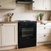 62L Freestanding Single Cooker with Hot Plate A Energy Rated - Black - Product hero