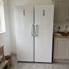 635L Freestanding Side-by-Side Fridge Freezer - White - Everyday use and access