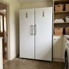 635L Freestanding Side-by-Side Fridge Freezer - White - Verified design detail