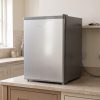 65L Table Top Mini Fridge with Ice Box - Stainless Steel - Product hero
