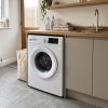 6kg Freestanding Washing Machine 1000rpm - White - Scale and room context