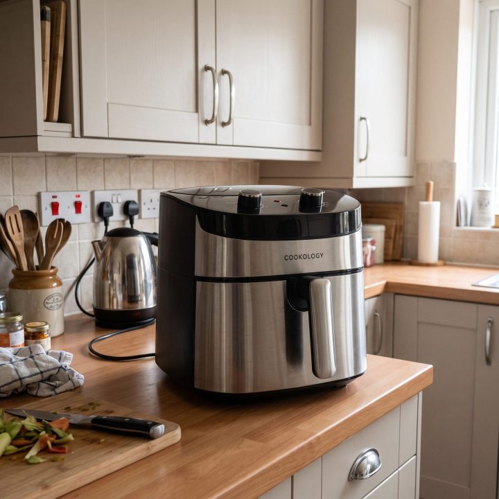 7.2L Air Fryer 8 Cooking Functions - Stainless Steel - Product hero variation 2