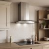 70cm Chimney Cooker Hood A Energy Rated - Stainless Steel - Product hero