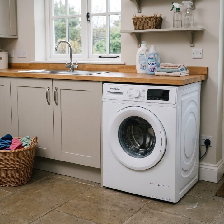 7kg Freestanding Washing Machine 1200rpm - White - Product hero variation 2