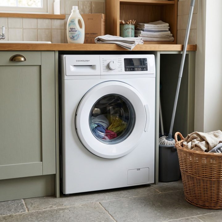 7kg Freestanding Washing Machine 1200rpm - White - Everyday use and access variation 2