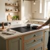 80cm 4-Zone Venting Induction Hob with Integrated Extractor Matt Finish - Everyday use and access variation 2