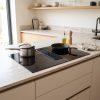 80cm Downdraft Vented 4 Zone Induction Hob with Bridge Zone A+ Energy Rated - Black - Everyday use and access