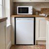 80L Under Counter Fridge with Ice Box & 20L Table Top Microwave - White - Verified design detail