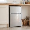 87L Freestanding Under Counter Fridge Freezer 70/30 - Silver - Everyday use and access