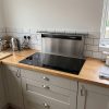 90cm Ceramic Hob 5 Zone with Downdraft Extractor - Black - Product hero