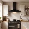 90cm Chimney Cooker Hood A Energy Rated - Black - Product hero