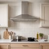 90cm Chimney Cooker Hood A Energy Rated - Stainless Steel - Everyday use and access