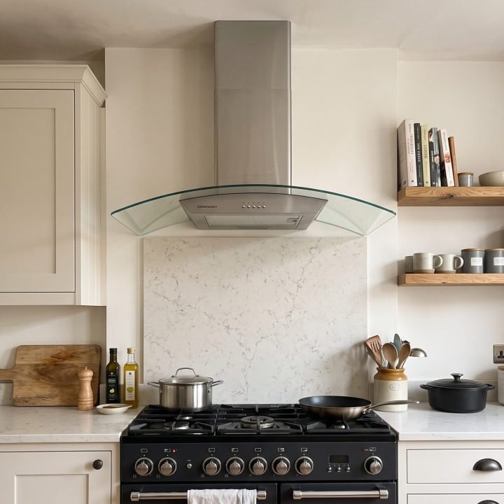 90cm Chimney Cooker Hood A Energy Rated - Stainless Steel - Product hero