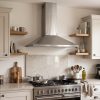 90cm Chimney Cooker Hood A Energy Rated - Stainless Steel - Product hero