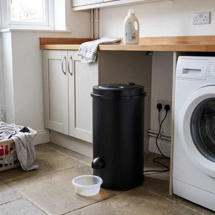 Compact Electric Spin Dryer 4kg Capacity 2800RPM - Black - Product hero variation 2