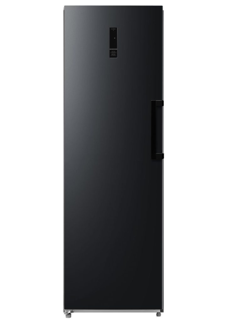 Cookology CTFZ273BK black 273L freestanding frost-free freezer, front view