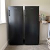 Upright Tall Freestanding Fridge & Freezer Pack - Side-by-Side - Black - Verified design detail